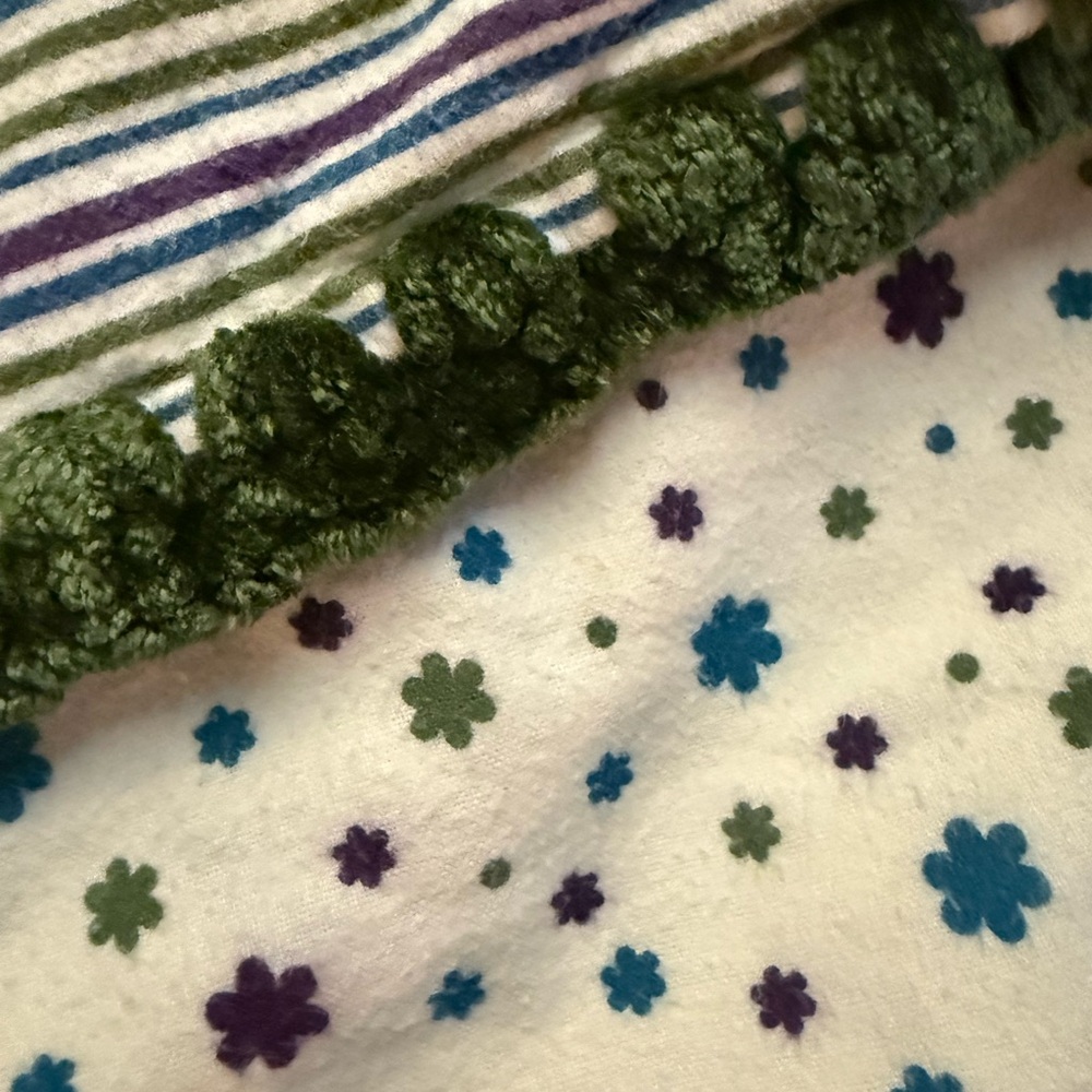 Hand crafted (by me) baby blankets